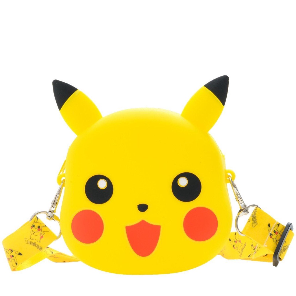 PVN56544 Túi Đeo Chéo Bằng Silicon Họa Tiết Hoạt Hình Dễ Thương Thời Trang 2022 Cho Bé