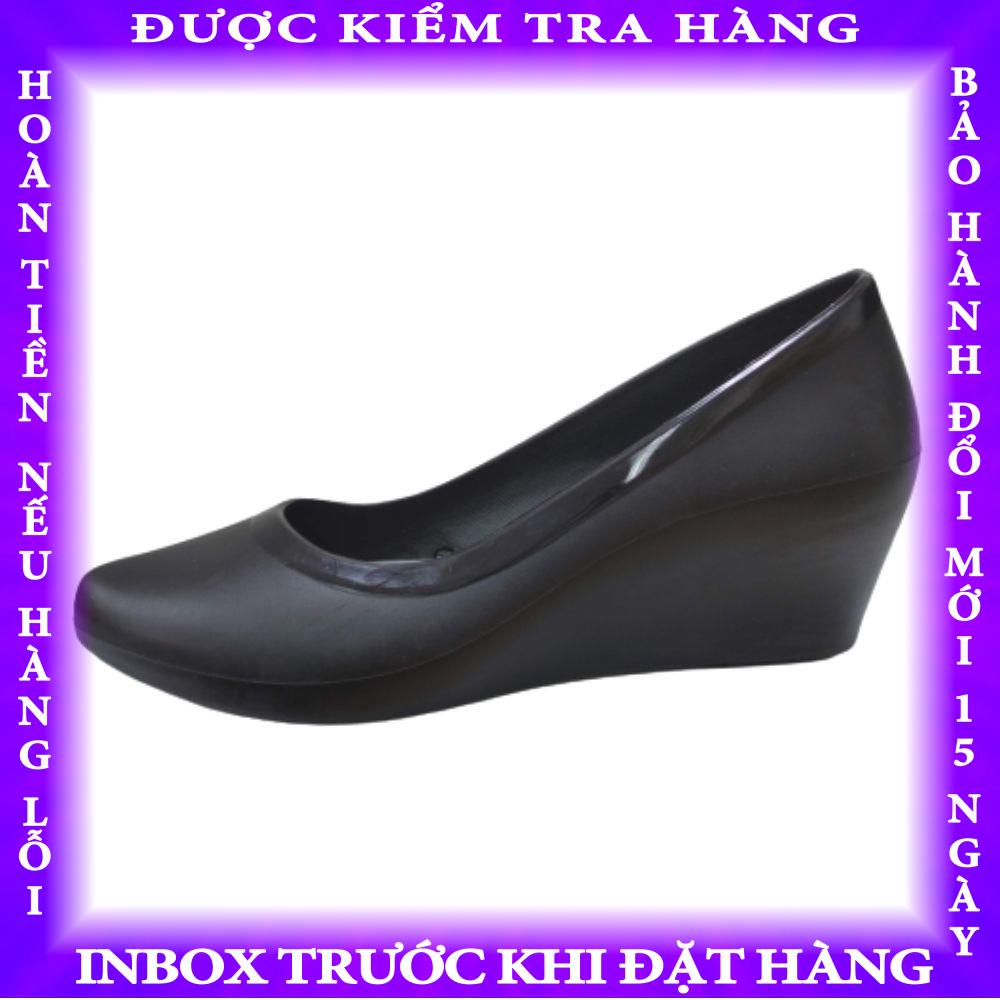 Giày Nhựa Thái Lan đế Xuồng Monobo Berry (Cao 5p) phamthi