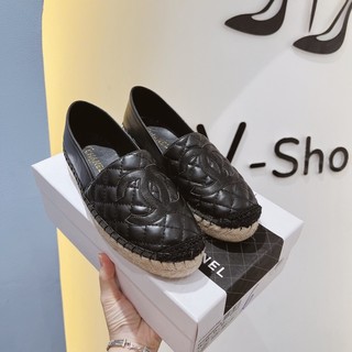 Giày slip on cn trần chỉ đế cói dáng basic fullbox