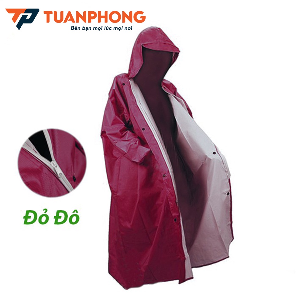 Áo mưa măng tô chống thấm, chống gió lạnh thời trang nam nữ hiện đại