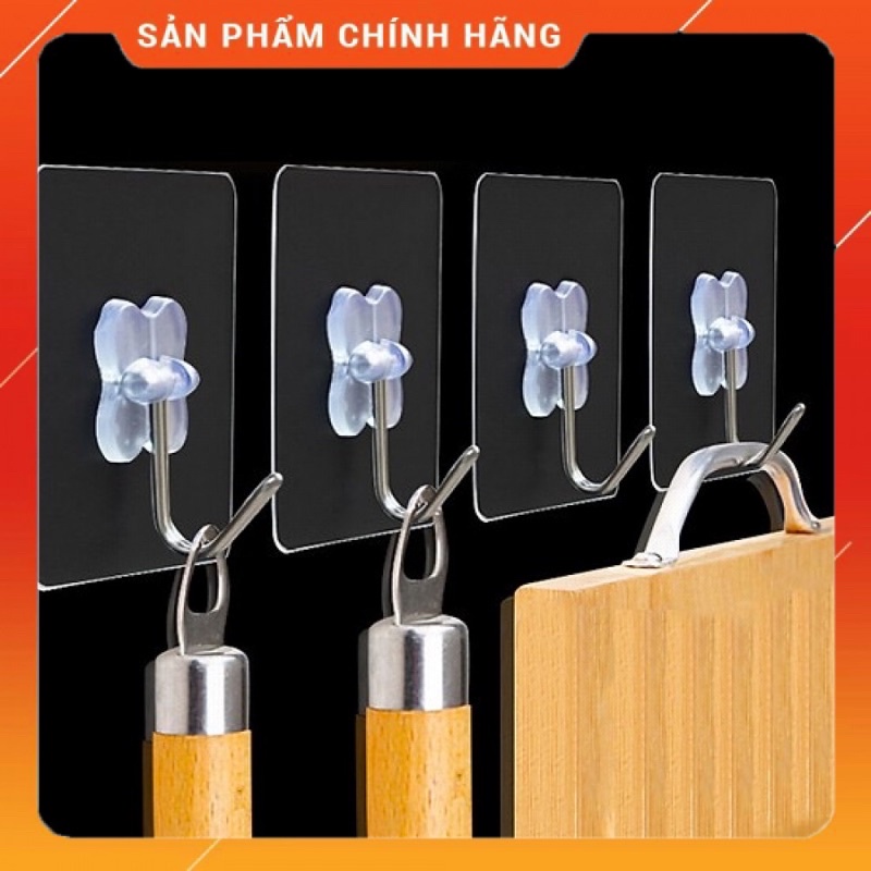 Com Bo 10 Móc dính dán tường siêu chịu lực
