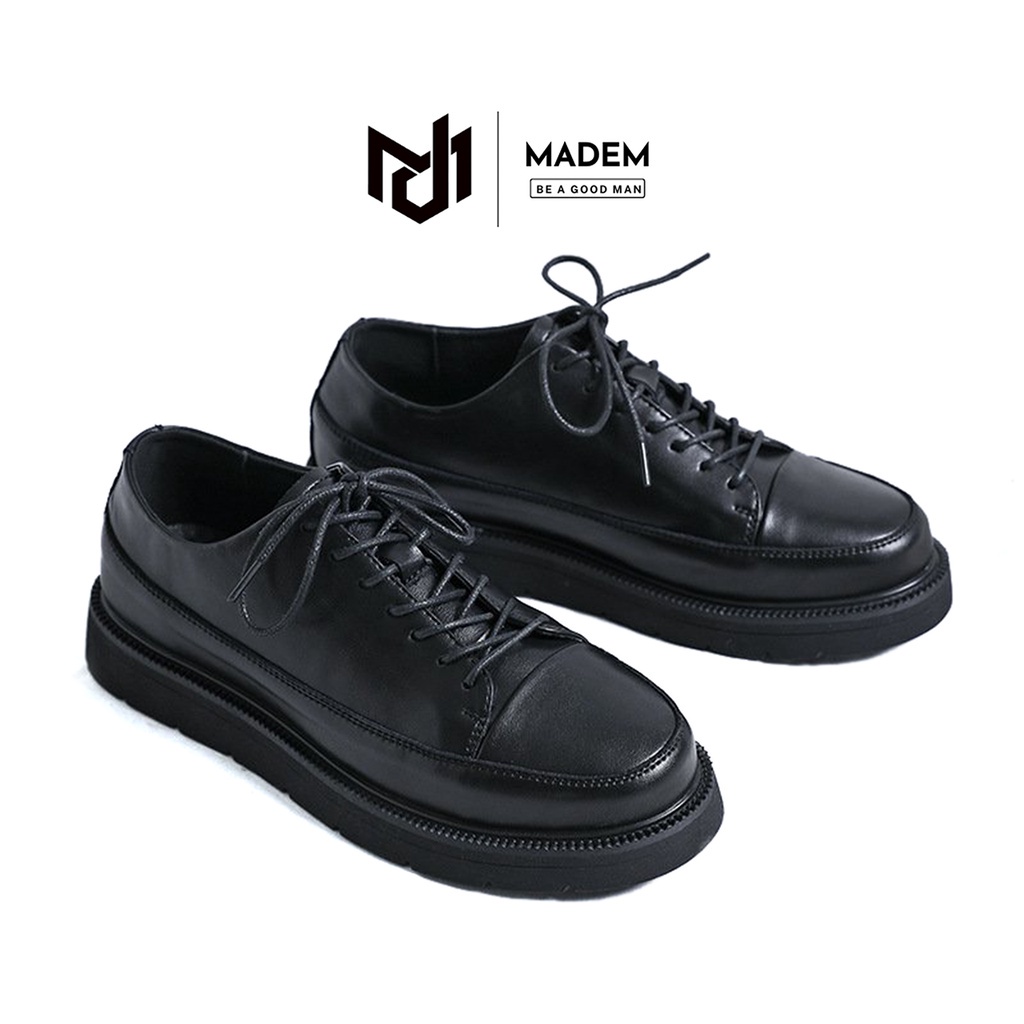 Giày nam trẻ trung phóng khoáng da bò Nappa - S07L - MADEM - Full box bảo hành 12 tháng