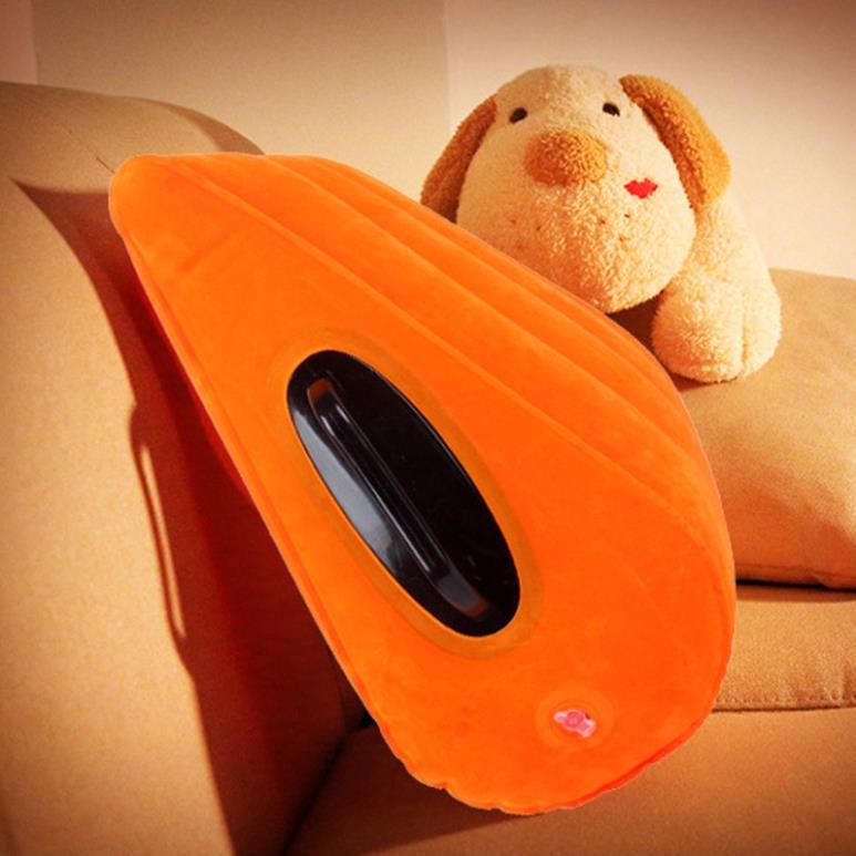 Ghế Tình Nhân Đệm Mông Bơm Hơi Có Tay Vịn - Ghế Đệm Tình Yêu Tây Cầm + Tặng Kèm Bơm Tay