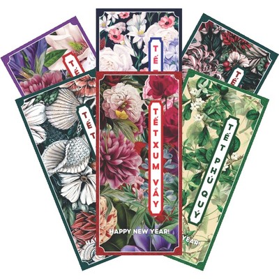 [HB GIFT] - Quà tặng không bán Set 6 bao lì xì Tết sum vầy Tinh tế Beauty