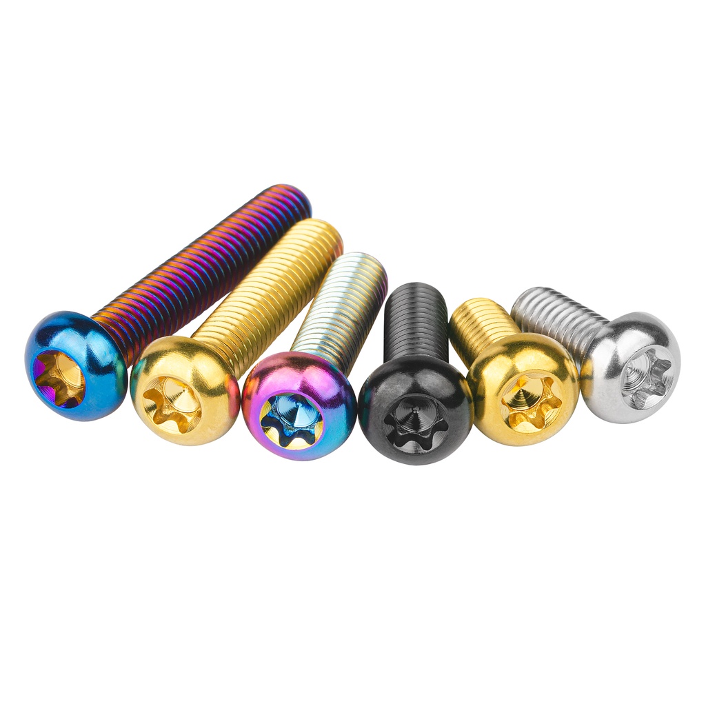 Vít WANYIFA bằng titan chất lượng cao S1000rr Gr5 M6x10 / 15 / 20 / 25 / 30 / 35mm T30