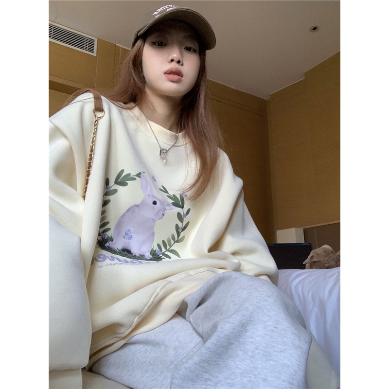 NRVP Áo Thun Nữ Dài Tay 100% Cotton Phong Cách Hàn Quốc Thời Trang Mới 2023