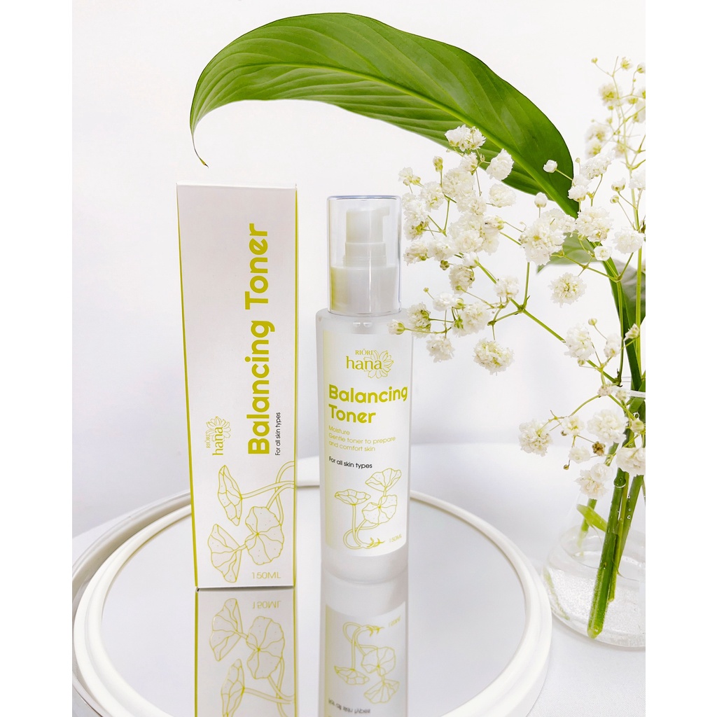 Nước Hoa Hồng Balancing Toner Riori 150ml – Làm Sạch Sâu, Se khit Lỗ Chân Lông