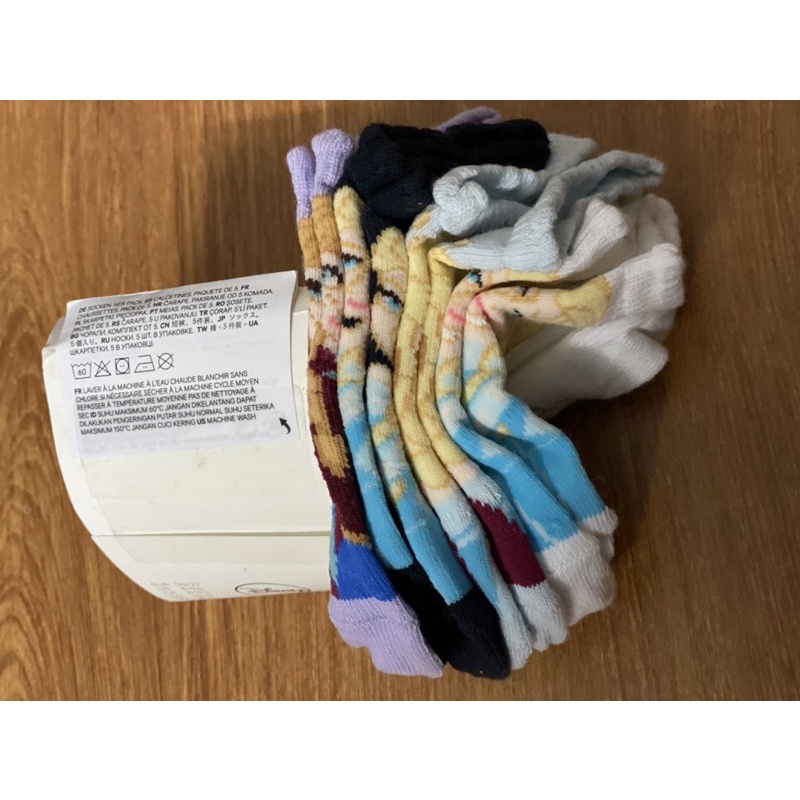 Bộ 5 Tất công chúa Elsa H&M