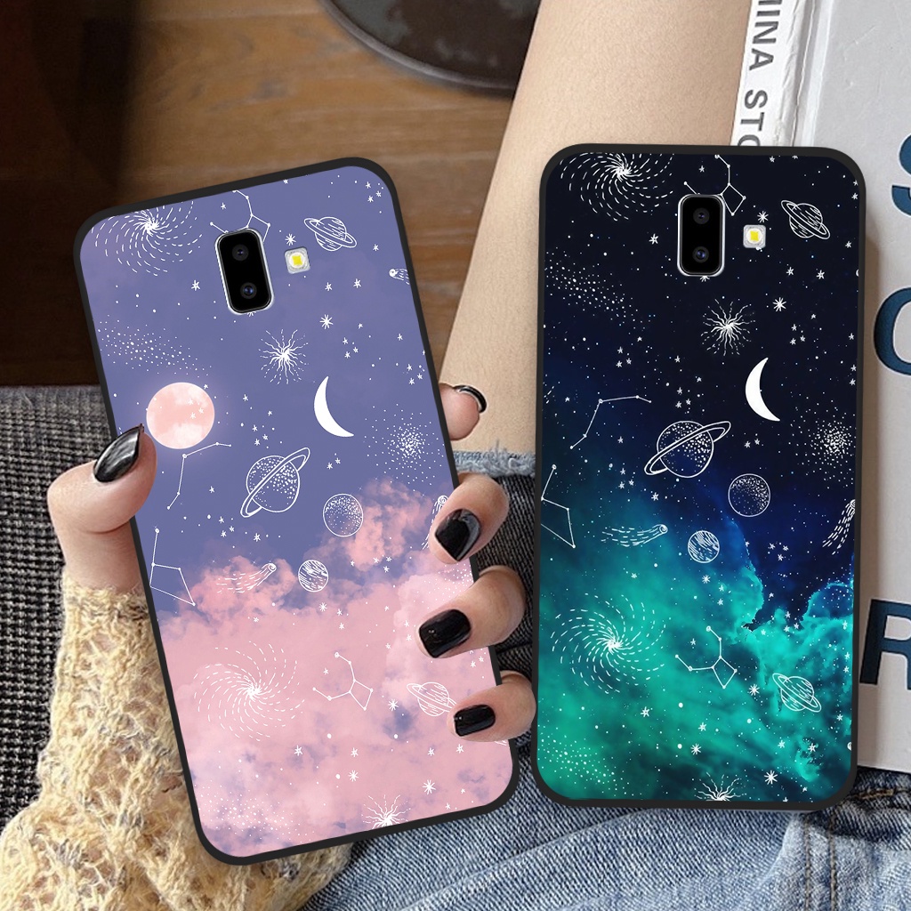 Ốp lưng Samsung Galaxy J6 / J6 Plus / J6+, ốp điện thoại samsung hoạ tiết vũ trụ, ốp lưng nhựa dẻo