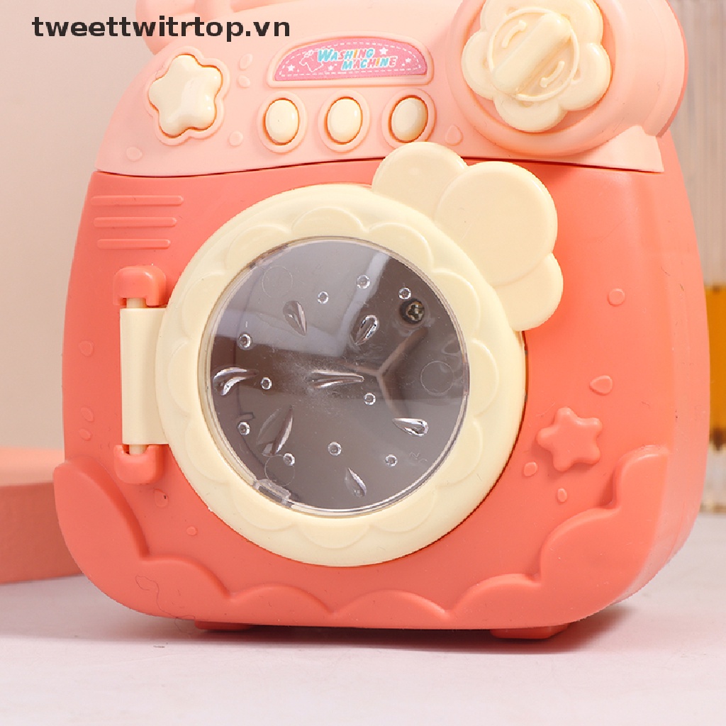Bộ Đồ Chơi Máy Giặt Mini Dạng Nhấn Độc Đáo Cho Bé