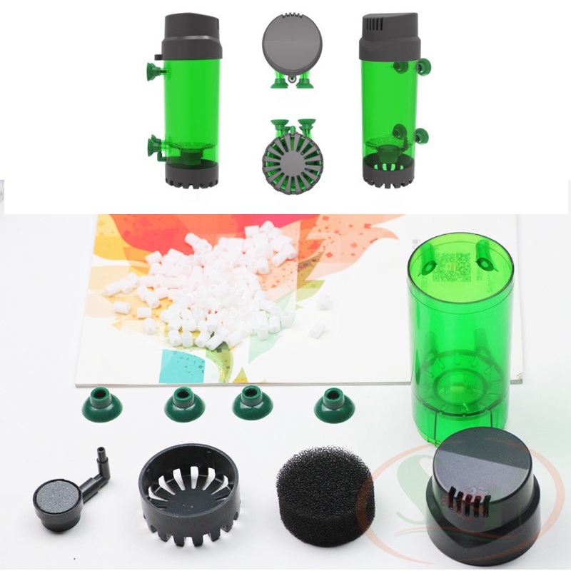 Lò đảo kaldnes Qanvee LH 300, 600 lọc tạo vi sinh bể cá tép