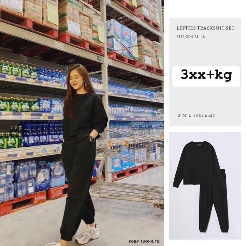 bộ nỉ LEFTIES auth- SẴN
