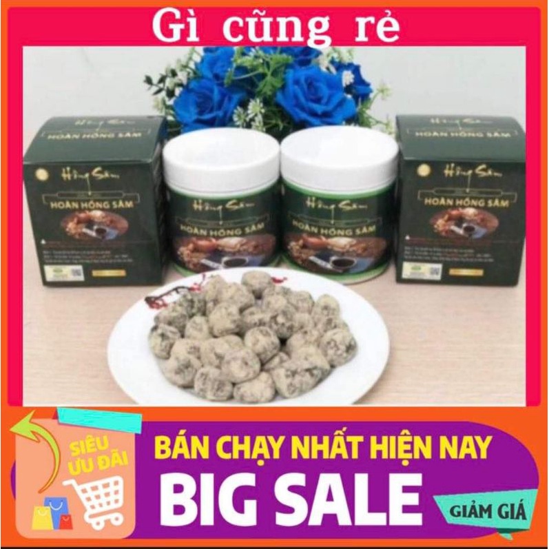 Tăng Cân hoàn Hồng Sâm Hộp Viên To {Chính Hãng}