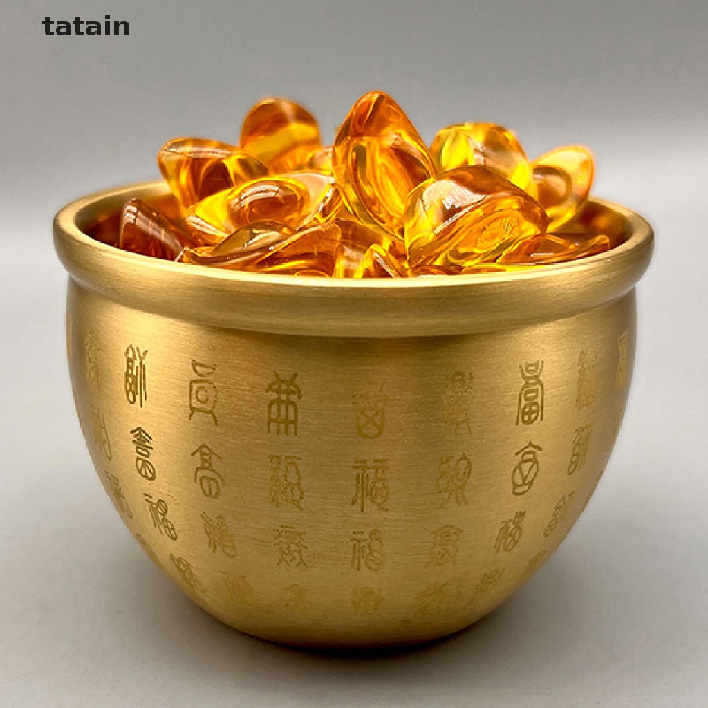 Tượng Phong Thủy May Mắn Hình Trụ Bằng Đồng Thau Sáng Tạo Trang Trí Nhà Cửa CVX