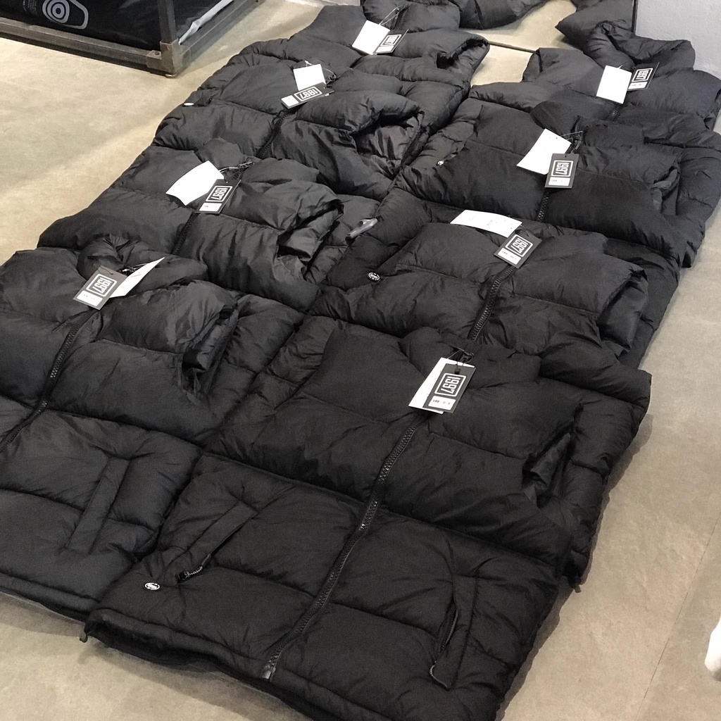 Áo gile phao nam nữ ZARA AK14 chính hãng đen