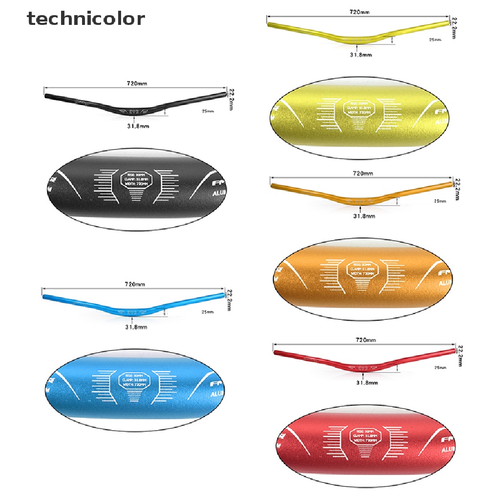 Tay Lái Xe Đạp Địa Hình 720mm Bằng Hợp Kim Nhôm Nhiều Màu