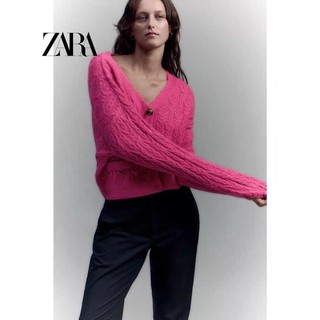 (Sẵn)Áo len thừng croptop Zaraaa, 2 mầu