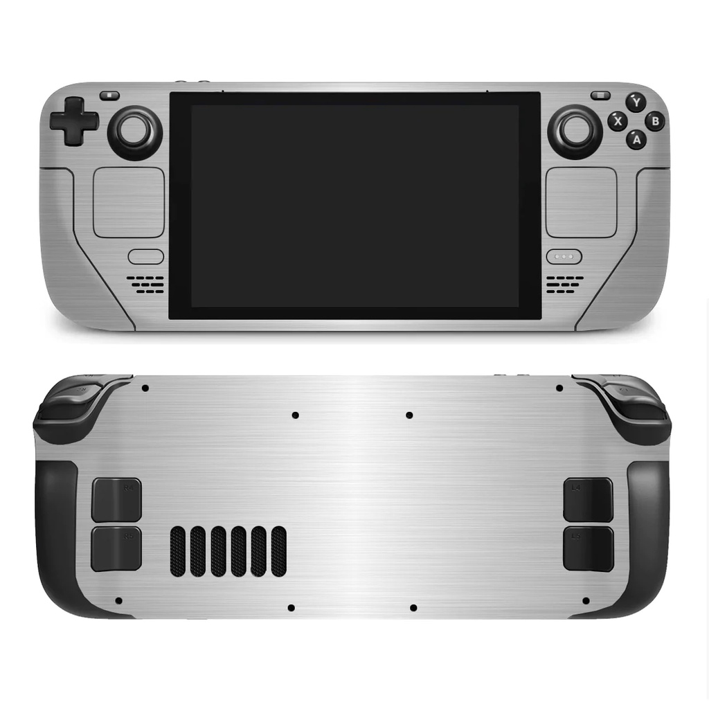 Skin dán Steam Deck mẫu bạc xước (Đã cắt sẵn chi tiết, dễ dán)