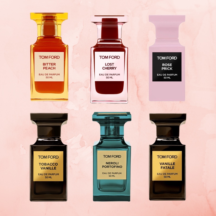 Nước Hoa Nam Nữ Unisex Tom Ford HOT Nhất Neroli Portofino, Rose Prick, Tobacco Valline, Bitter Peach EDP 100ml