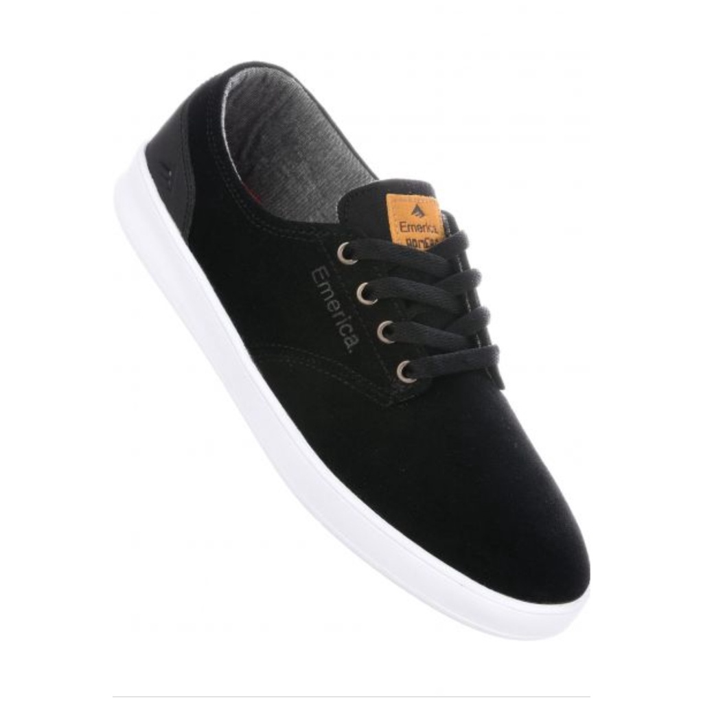 Giày Emerica đen đế siêu nhẹ, hàng xuất khẩu.