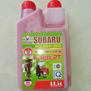Nhớt subaru 2 thì, dầu 2t subaru cho động cơ 2 thì 1 lít