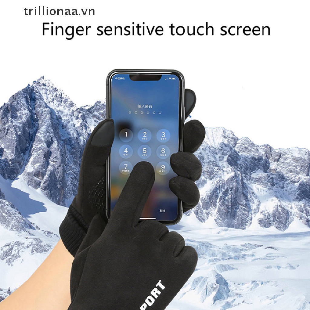 Găng Tay Bảo Vệ Ngón Tay Chống Gió Có Thể Chạm Màn Hình Cảm Ứng