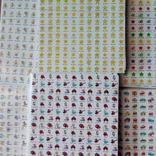Sticker khen thưởng học sinh bằng tiếng anh. Giáo cụ dạy học cho giáo viên khối tiểu học.