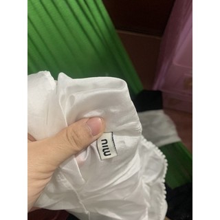 Thanh lý áo sơ mi tiểu thư Miu Miu auth size M