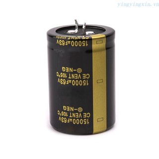 Tụ điện nhôm khuếch đại âm thanh 63v 15000uf