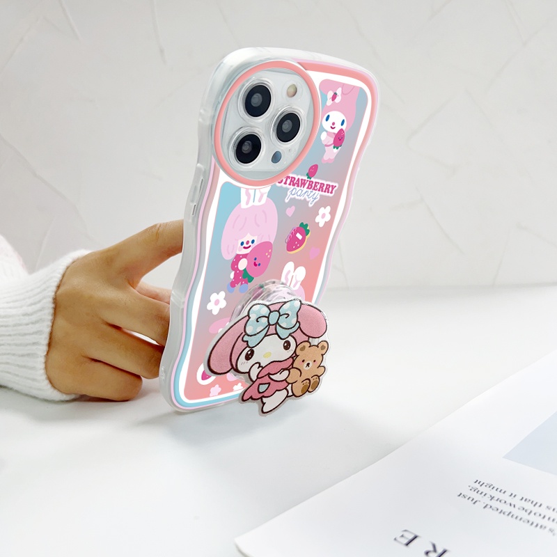OPPO F11 F9 F7 F5 F1S Youth Pro Cho Ốp lưng điện thoại In Hình Melody Cinnamoroll With Free Holder