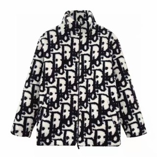Khoác lông cừu Dior hàng cao cấp Quảng Châu, style sang chảnh
