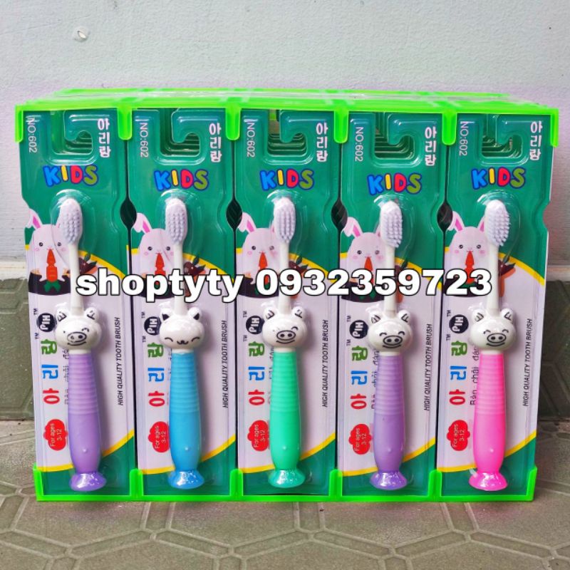 1 Lock 30 Cây Đánh Răng Lông Mềm Dành Cho Em Bé Nhiều Mẫu
