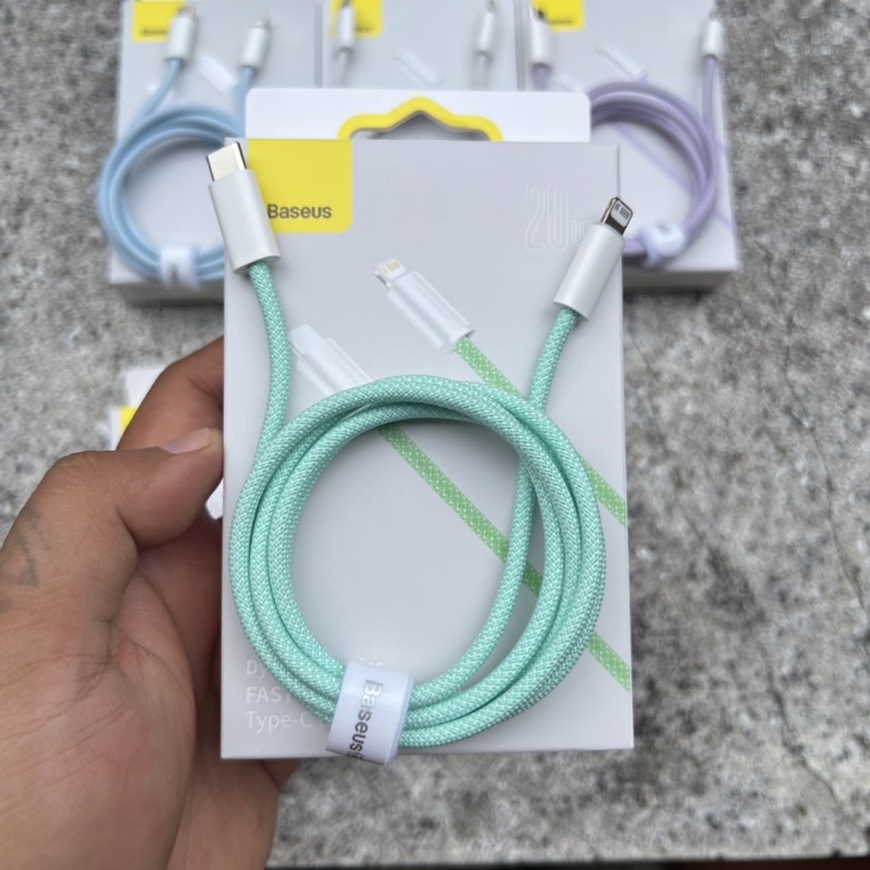 Cáp Dù 1M C To L ,Dynamic Baseus,4 màu siêu kute