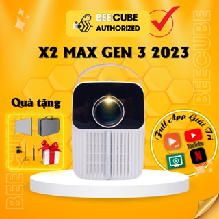 Máy Chiếu Mini BeeCube X2 Max , Xtreme Chính Hãng Hệ Điều Hành Android + Kết nối điện thoại + Full HD 1080 - BH 12 tháng