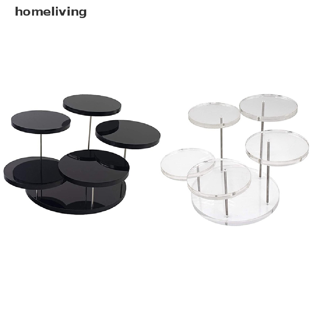 Giá Đỡ Trưng Bày Trang Sức 5 Tầng Bằng Acrylic Trong Suốt