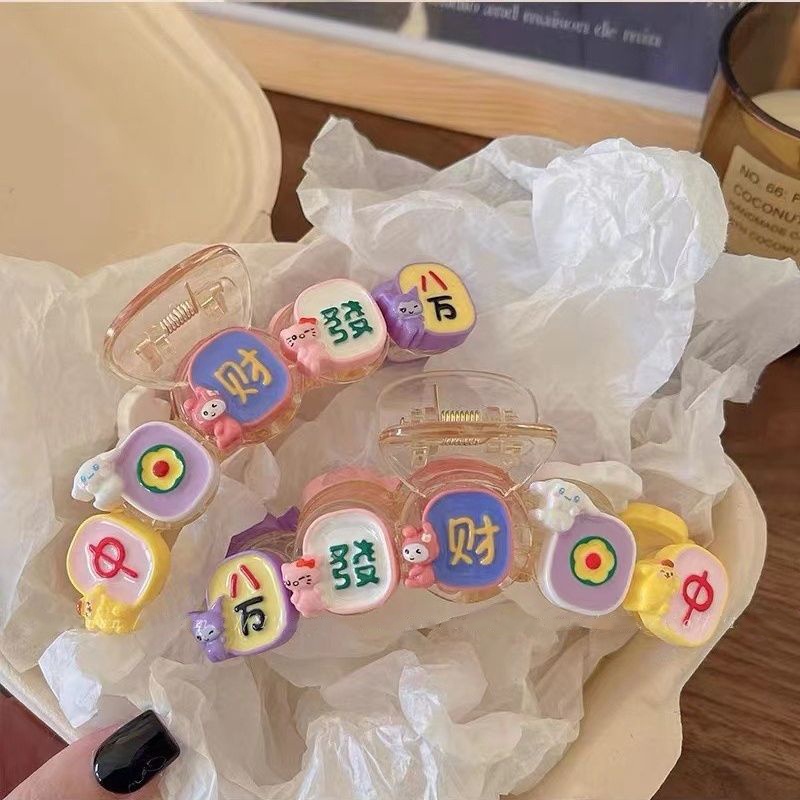 Kẹp Tóc Cỡ Lớn Thiết Kế Dễ Thương Cho Bé Gái