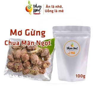 Ô mai xí muội mơ gừng chua cay mặn ngọt Phan Huệ túi Zip 100g đặc sản Hà Nội