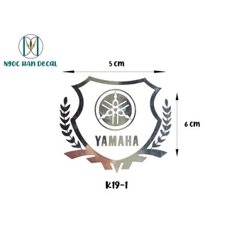 Tem Nổi Logo Yamaha Siêu Đẹp