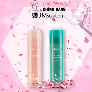 Xịt khoáng dưỡng trắng jm solution marine luminous pearl moisture mist
