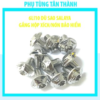 Ốc Salaya 6li10 Gắng Hộp Xích, Carte, Nón Bảo Hiểm-PTTT