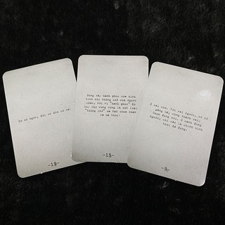 Bộ Bài Nhắc Nhở Haletu Red (Passion) (Guu Tarot Shop)