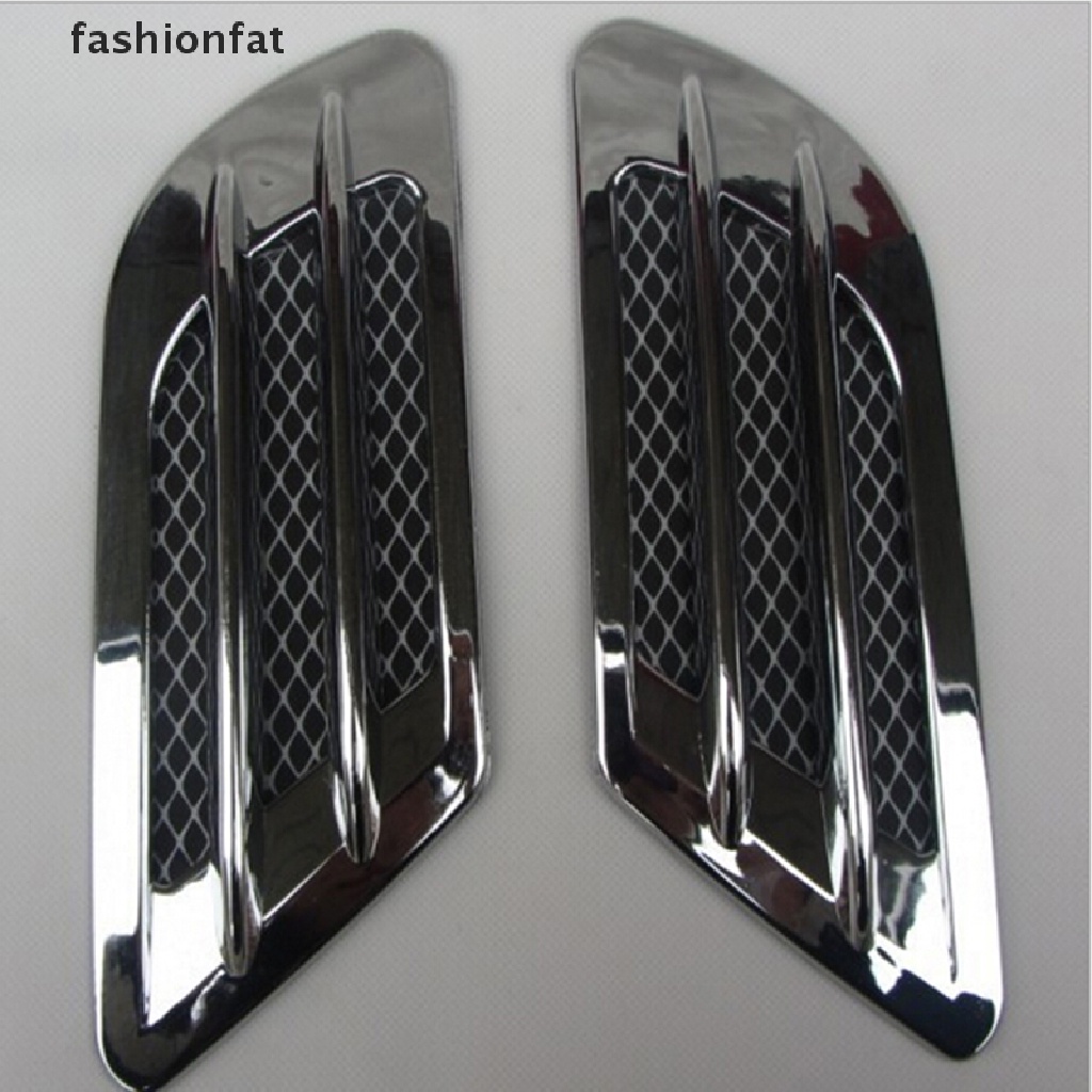 FENDER  Miếng Dán Trang Trí Lỗ Thông Gió Bên Hông Xe Hơi