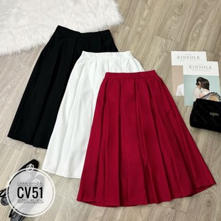 Chân váy xếp ly big size