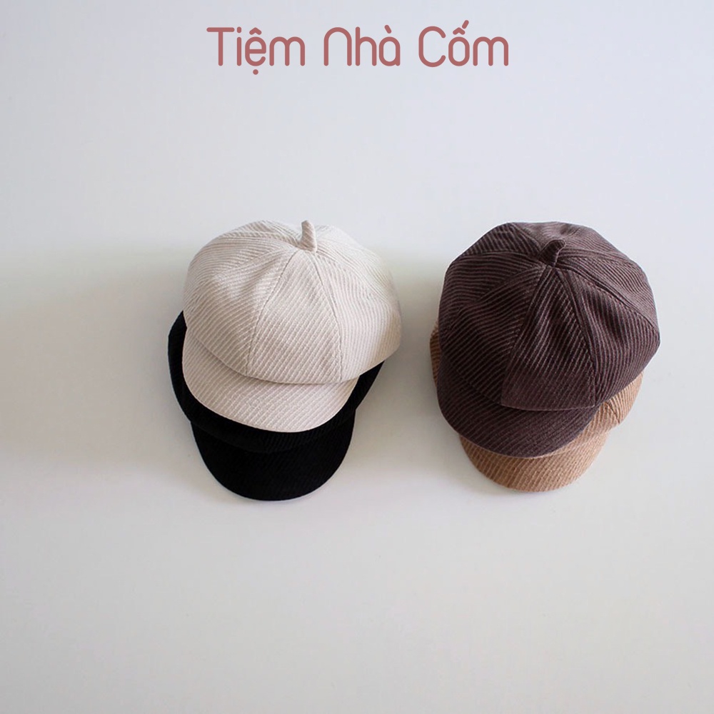 Mũ nồi cho bé gái phong cách Hàn Quốc cực xinh - Dành cho bé từ 4-8y