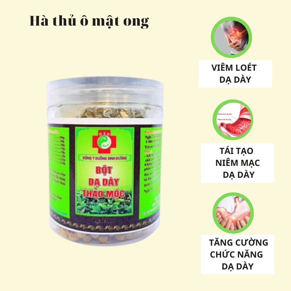 dạ dày,viêm loét dạ dày, tá tràng bột thảo mộc DSD250g giúp giảm đau dạ dày, đau bao tử cấp và mãn tính