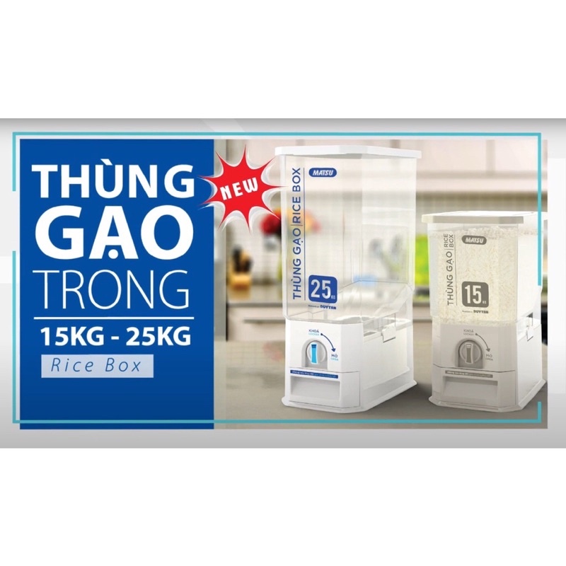Thùng gạo thông minh Matsu (Duy Tân)