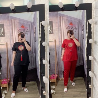 Bộ dài thiết kế Tết xẻ tà bigsize 68kg-95kg
