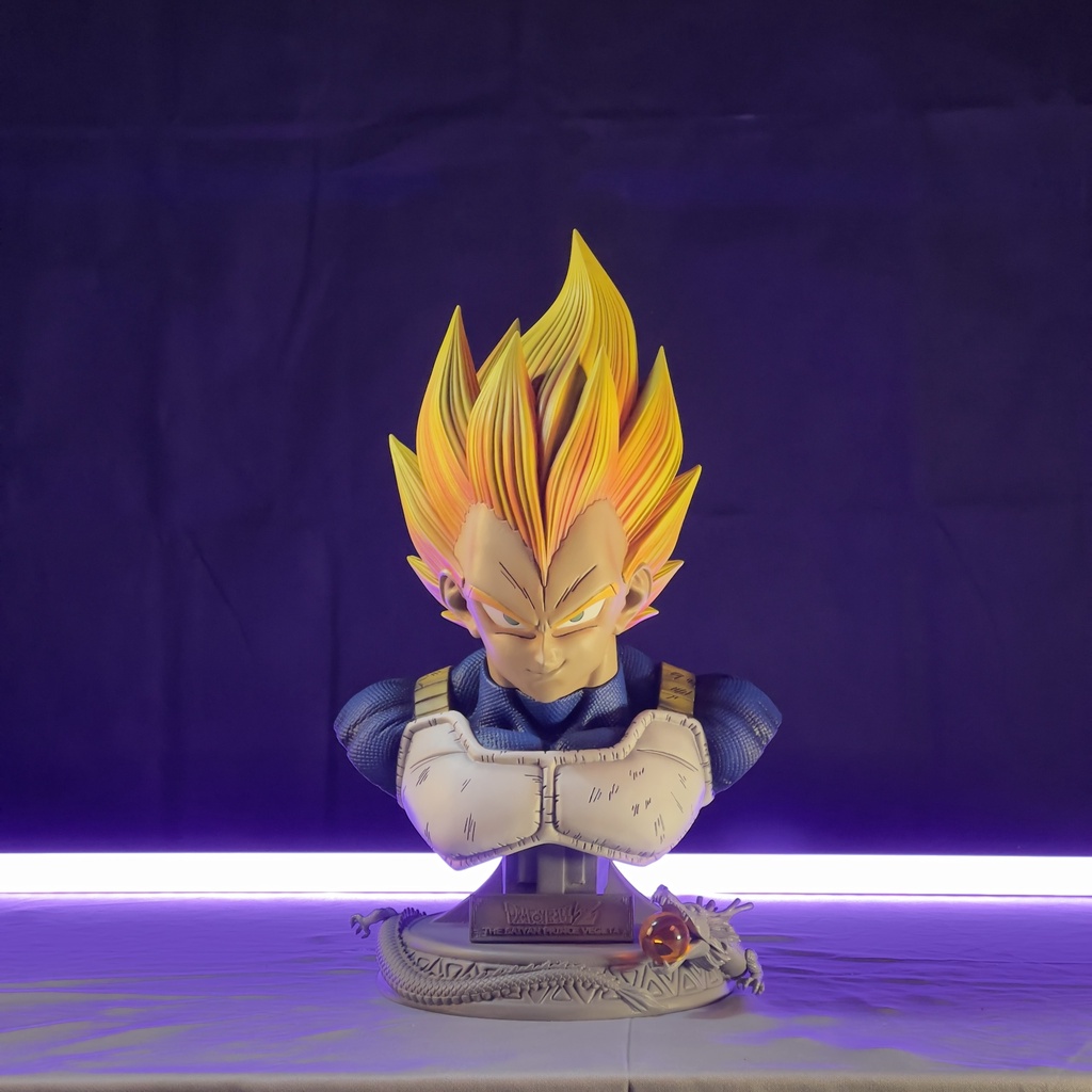 Mô hình Dragon Ball Mô Hình Bán Thân Vegeta 1:2 45CM