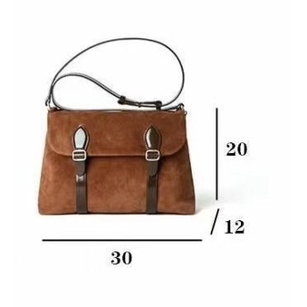 Túi Xách Đeo Vai Vải Nhung Phong Cách Hàn Quốc Thời Trang Thu Đông Đơn Giản 20 X 30 X 12