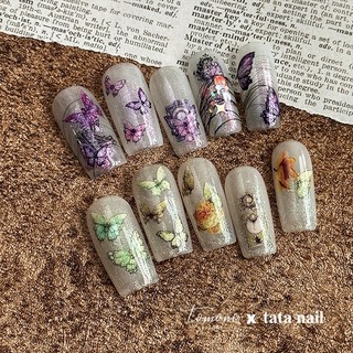 sticker lụa 5d cao cấp trang trí nail ta176